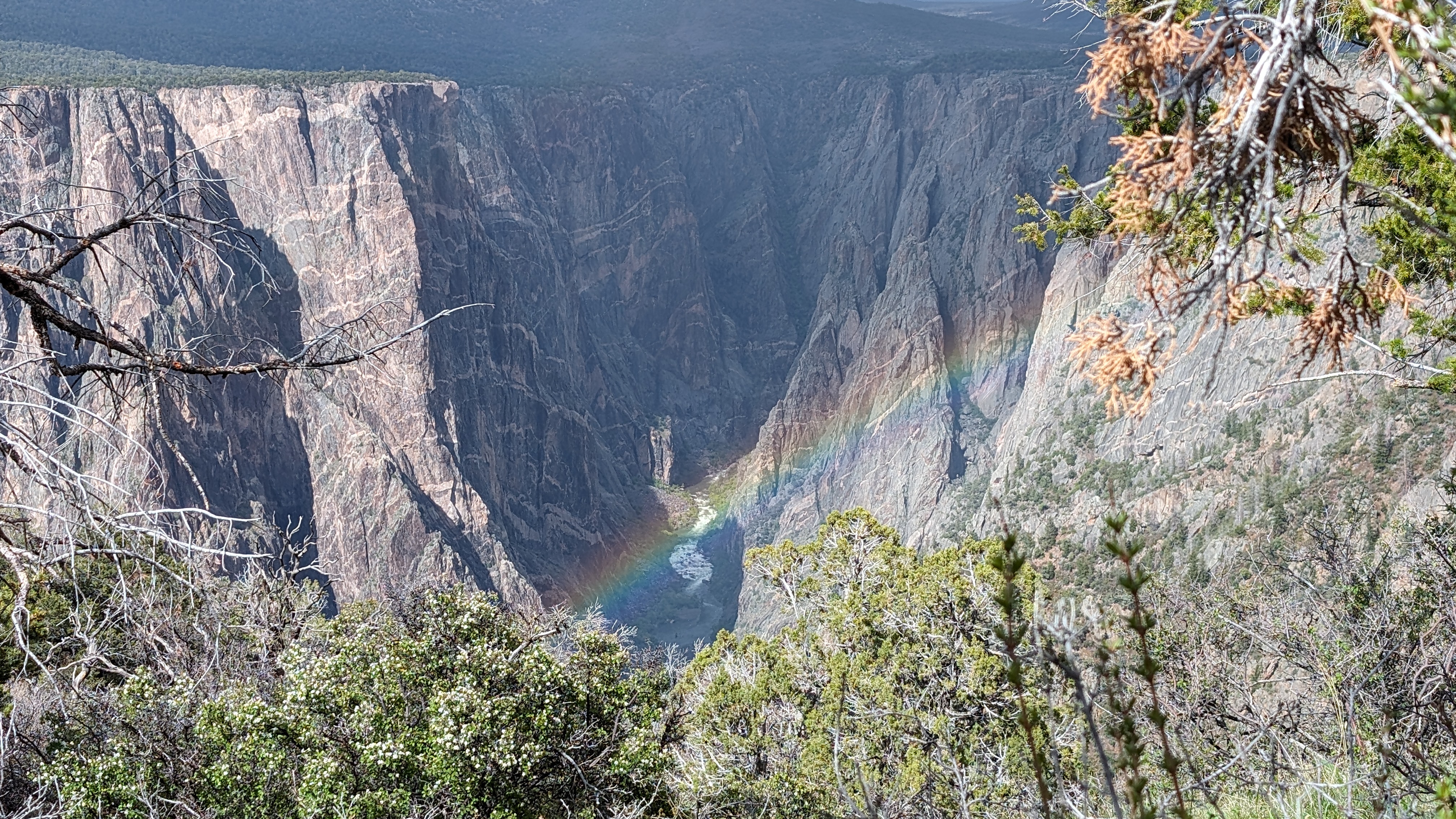 Rainbow over Gunnison